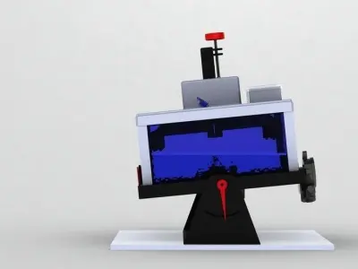 landslide detector Free 3D model