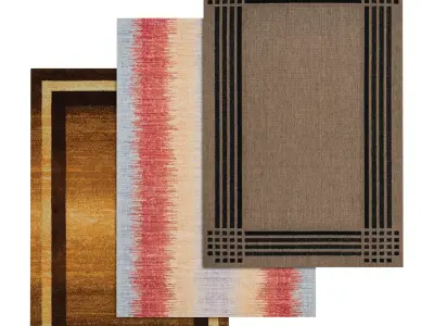 Rug Set 533 3D model