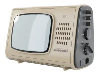 Portable TV Sapphire 401-1 3D model