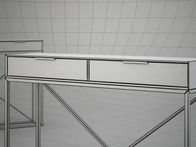 Furniture Console 003 FREE Free 3D model