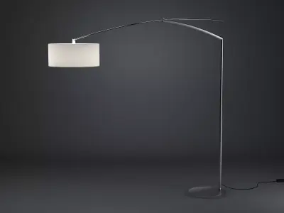 Balance arc floor lamp 3D model