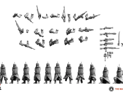 Valour Korps - Infantry Builder 3D print model