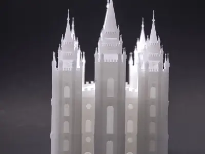 Salt Lake City Temple 3D print model