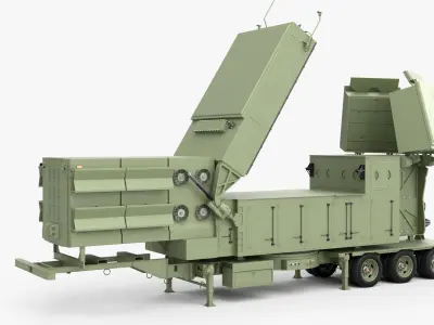  Factory Condition Military Radar Station Rigged 