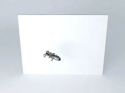 BSF Light Speed Frigate Class Free 3D model