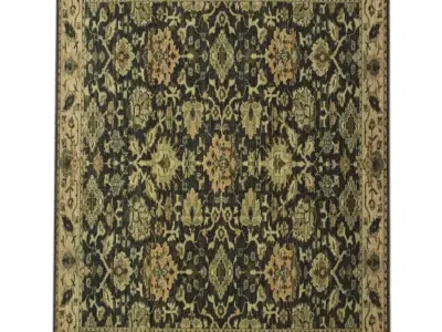 carpet rug kovri Low-poly 3D model