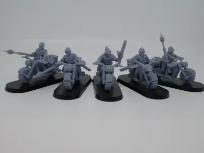 Hive-City Guard Rough Rider Squad 3D print model