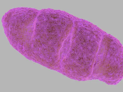 - Breakfast Set - cell Low-poly 3D model