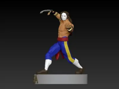 VEGA FROM STREET FIGHTER 3D print model