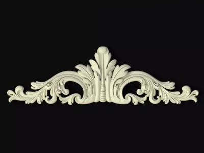 Decor for furniture 3D model 47