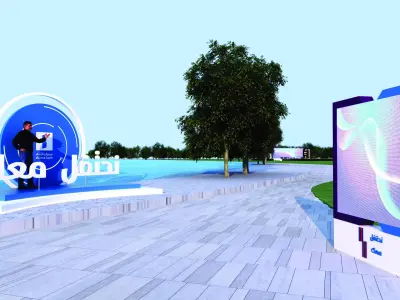 festival 3D model