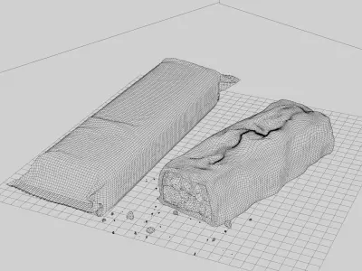 Snickers Bar 3D model