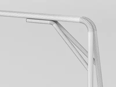 Menu Anker Clothes Rack 3D model