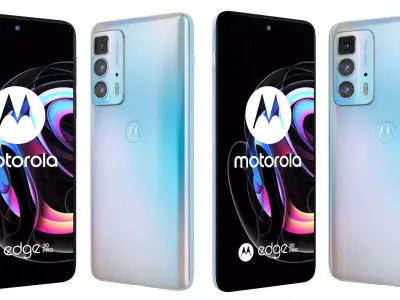 Motorola Edge 20 Pro Iridescent Cloud 3D model