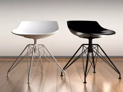 Flow Stool LEM 4-44 3D model