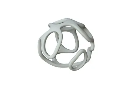 SciFi Cube Object No 32614 Low Poly Shape Texture