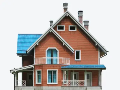 Residential House 55 3D model
