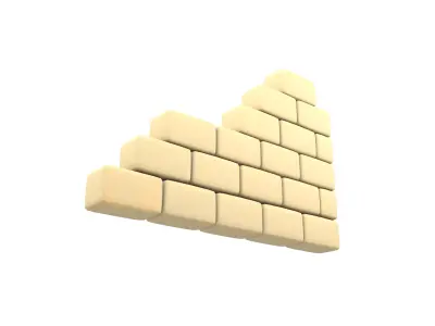 Wall Icon v1 002 Low-poly 3D model
