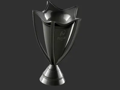 trophy european rugby champion cup STL 3d printer Free 3D print model