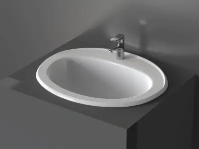 Basin Sink 49 3D model