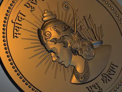 Shri Ram 3D print model