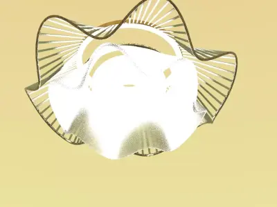 Lighting Low-poly 3D model