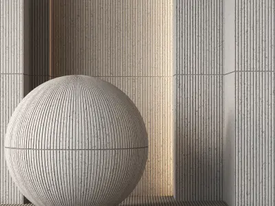 Decorative Stone Wall Tile Textures 4K - Seamless Texture