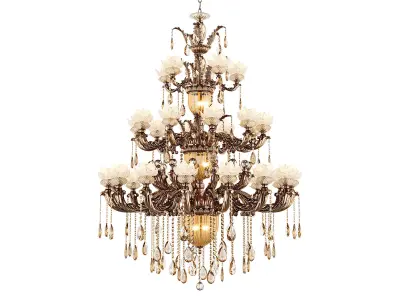 MD 89350-37 Osgona Chandelier 3D model