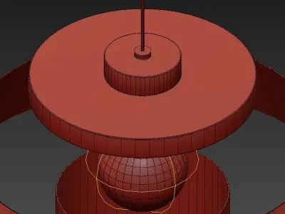 Lyfa chandelier 3D model