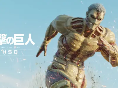 Attack on Titan - High Poly - Armored Titan Reiner Braun 3D model