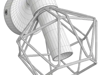 Eglo Zapata Low-poly 3D model