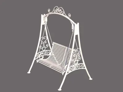 Classic swing 3D model 3D model