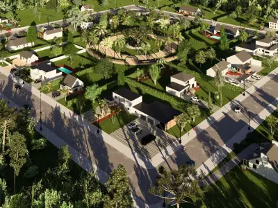 Residential Development Pack 3D model