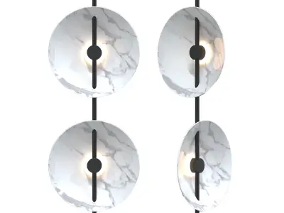 Floor lamp DELANO FL 3D model