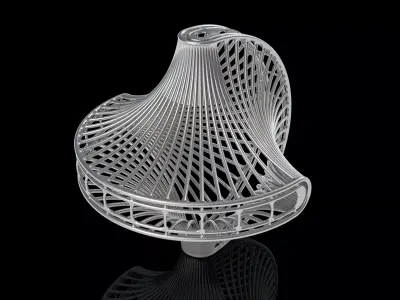 hexspi metal spiral 3D print model