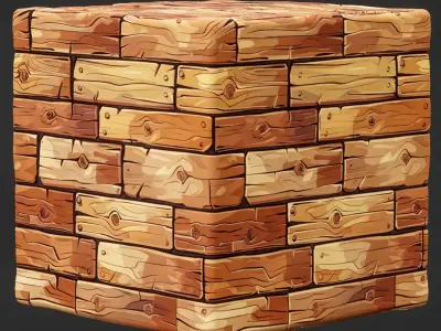 Stylized Wood Seamless Texture  Texture