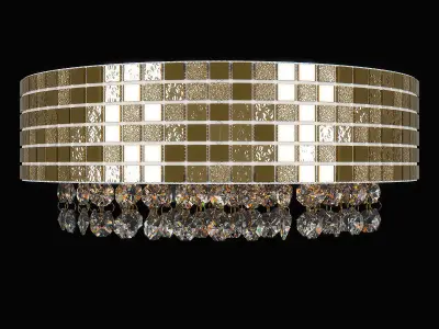 74362x Bezazz Lightstar Sconce 3D model