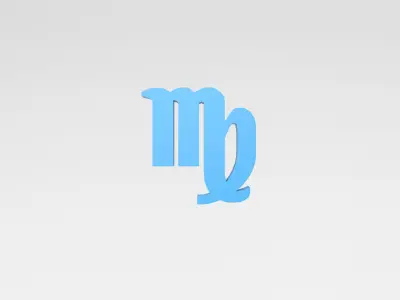 Virgo v1 004 Low-poly 3D model