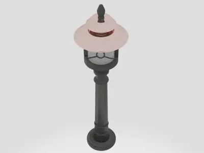 exterior lighting 3D model