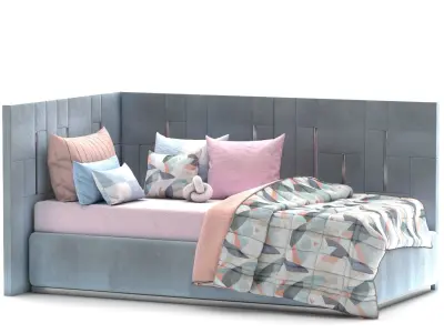 Day Bed Light Color 3D model