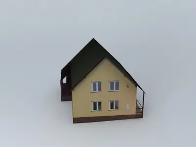 Hungarian street in Pilsen Free 3D model