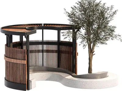 Arbors and Pergola 3D model
