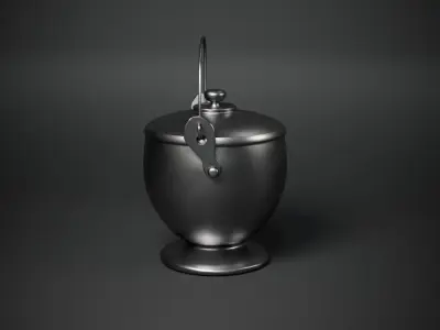 Cookware Low-poly 3D model