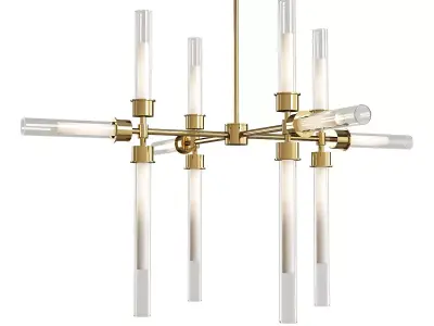 LINGER CHANDELIER Low-poly 3D model