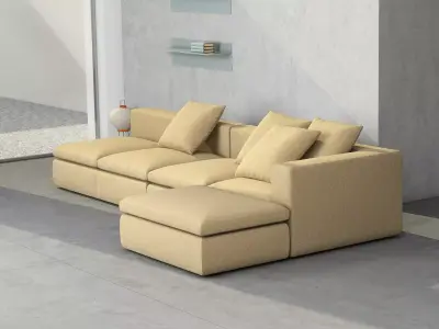 Land Set 01 3D model