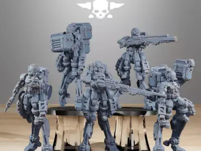 Scavenger Wayfarer Part 1 3D print model