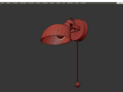 ONDER SCONCE Low-poly 3D model