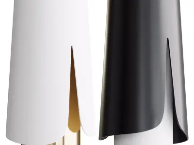 Tulip Suspension Lamp 3D model