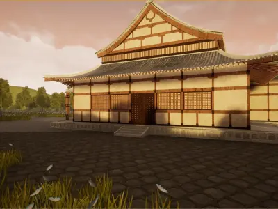 Japanese House 3D model