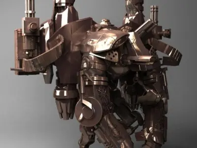 Robot Collection 3D model